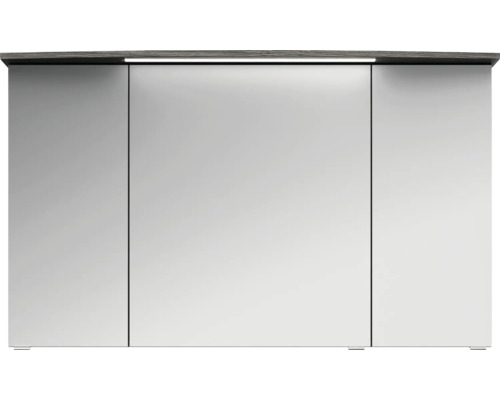 Zrcadlová skříňka s osvětlením a třemi dvířky