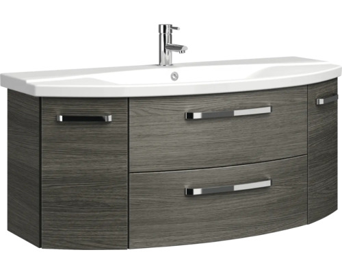 Skříňka pod umyvadlo s umyvadlem a dvěma zásuvkami