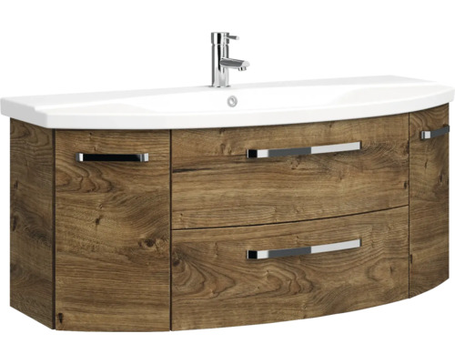 Skříňka pod umyvadlo s umyvadlem a baterií