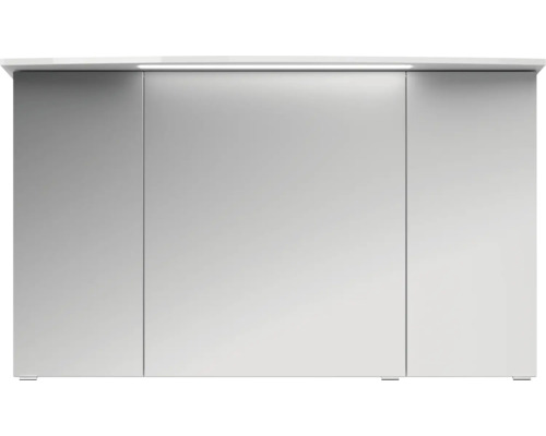 Zrcadlová skříňka se třemi dvířky a osvětlením