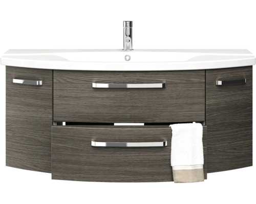 Skříňka pod umyvadlo s umyvadlem a ručníkem