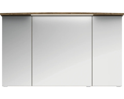 Zrcadlová skříňka se třemi dvířky a osvětlením