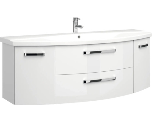 Skříňka pod umyvadlo s umyvadlem a vodovodní baterií