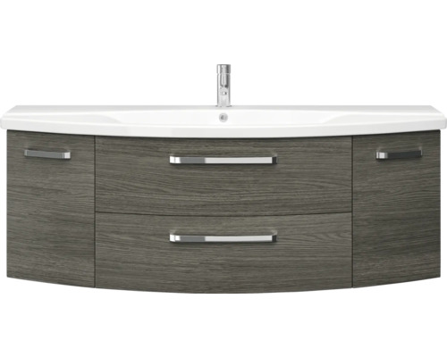 Skříňka pod umyvadlo s umyvadlem a dvěma zásuvkami