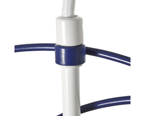 Detail závěsu s lankem