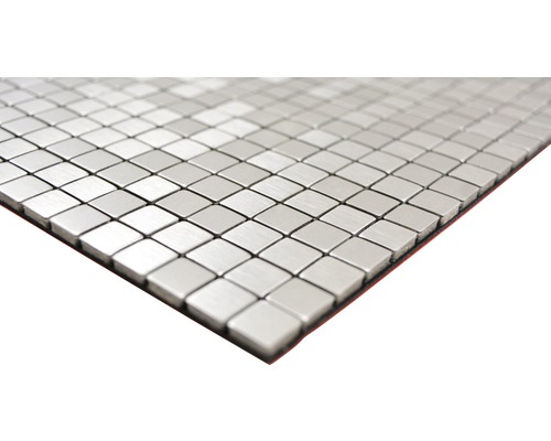 Čtvercová mozaika z nerezové oceli