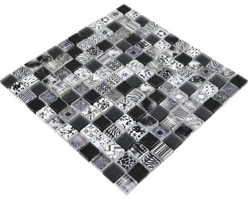 Mozaiková dlaždice se vzory