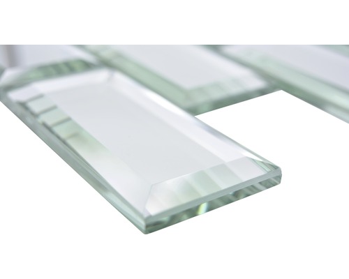 Detailní záběr skleněných mozaikových dlaždic