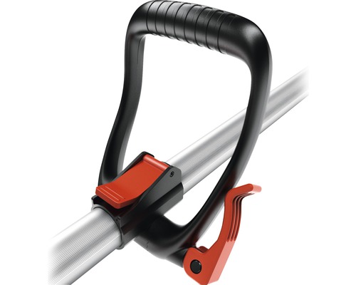 Rukojeť kolečka s ovládací pákou