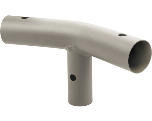 T-kus z kovu s otvory