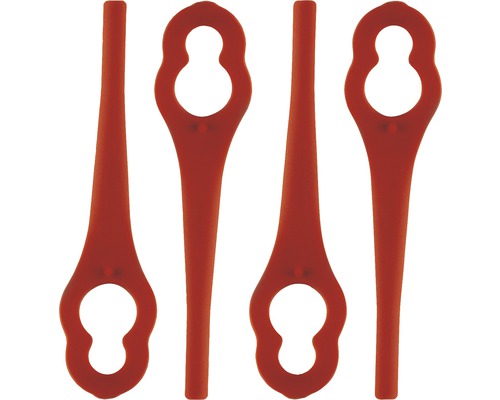 Nůž pro vyžínač, z plastu, čtyři kusy