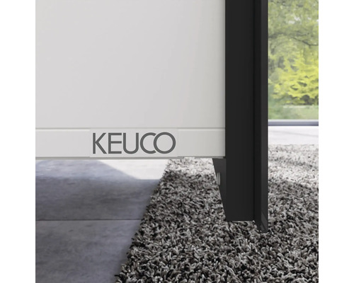 Logo Keuco na koupelnovém nábytku