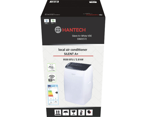 Klimatizace Hantech Silent A+ v obalu produktu
