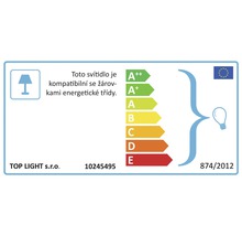 Venkovní závěsné osvětlení Top Light Nordic S IP44 E27 1x40W hliník-thumb-1