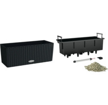 Balkonový truhlík Lechuza se zavlažovacím systémem a příslušenstvím