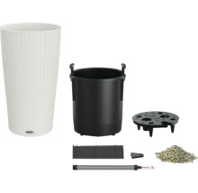 Květináč se zavlažovacím systémem a příslušenstvím