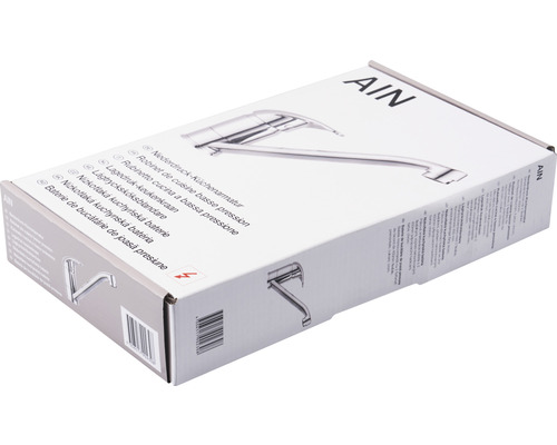 Balení nízkotlaké kuchyňské baterie AIN