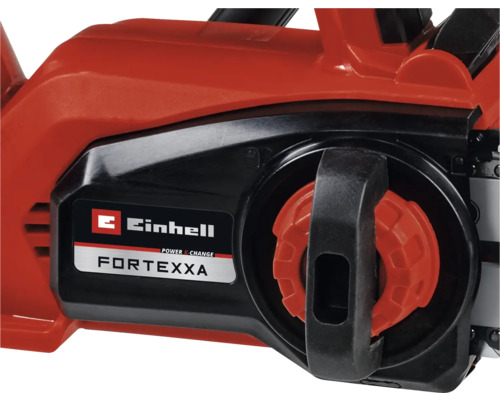 Detailní pohled na řetězovou pilu Einhell Fortexxa