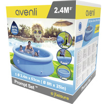 Bazén s límcem Fast Set Pool Ø 240 x 63 cm bez příslušenství modrý