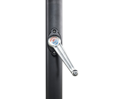 Detail ovládací páky slunečníku