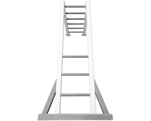 Dřevěný žebřík na lezení do zahrady