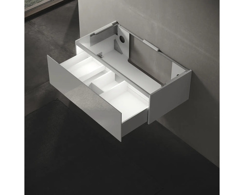 Skříňka pod umyvadlo se zásuvkou pro design koupelny