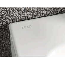 Logo Keuco na sanitární keramice