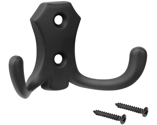 Dvojitý věšák na oblečení se šrouby