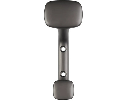 Kovový věšák na šaty se dvěma upevňovacími otvory