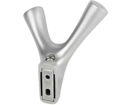 Kovový věšák na oděvy, dvouramenný