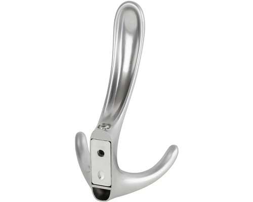 Kovový věšák na oblečení se třemi háčky