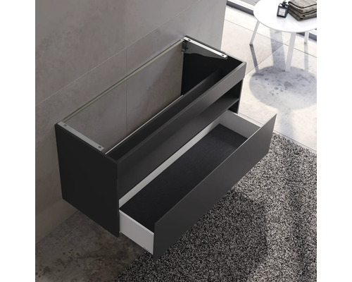 Závěsná skříňka pod umyvadlo se zásuvkou do koupelny