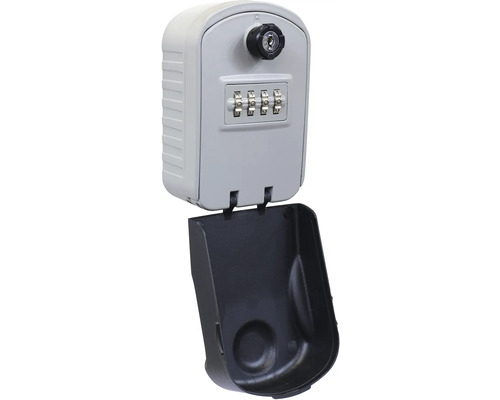 Klíčová schránka s číselným kódem a klíčem