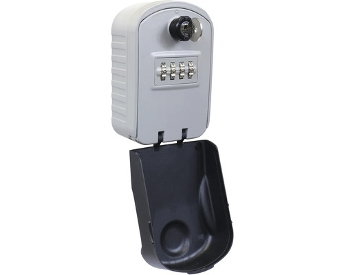 Klíčová schránka s číselným kódem a klíčem