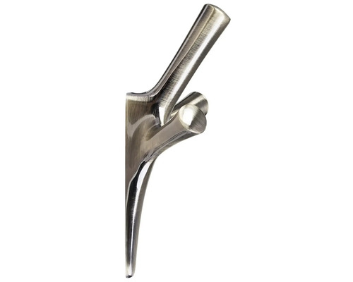 Trojitý kovový hák pro montáž na stěnu