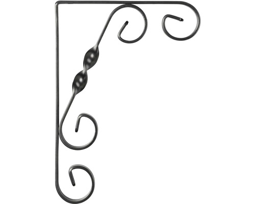 Nástěnná konzole s ozdobnými prvky