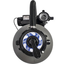 Písková filtrace pro bazény s hadicovými přípojkami, čerpadlem a ovládací pákou