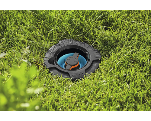 Zadešťovač v trávníku
