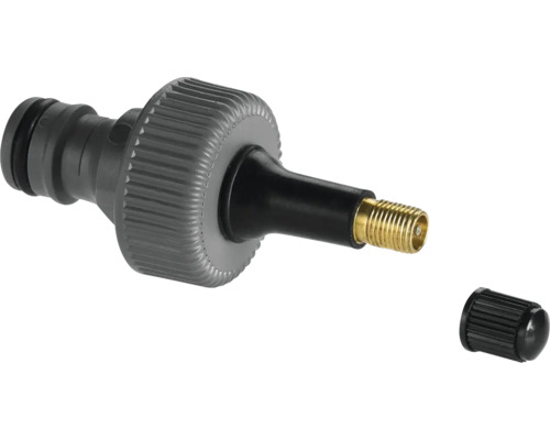 Adaptér pro zahradní hadici a ventil pneumatiky