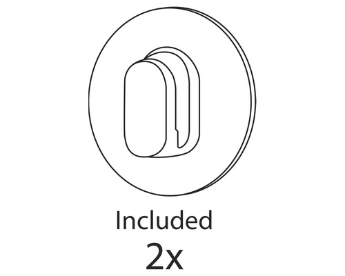 Symbol: Dva kusy jsou součástí balení