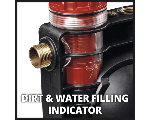 Ukazatel hladiny nečistot a vody