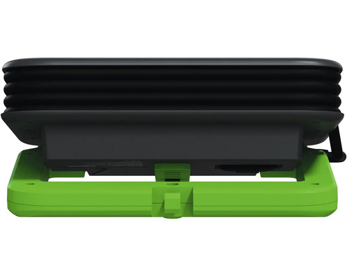 Zatahovací kabelový set se zeleným stojanem