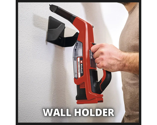 Akumulátorový vysavač Einhell Brillianto s nástěnným držákem