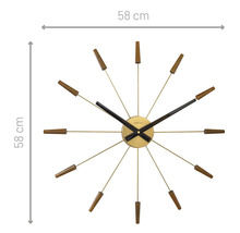 Nástěnné hodiny Nextime o průměru 58 cm