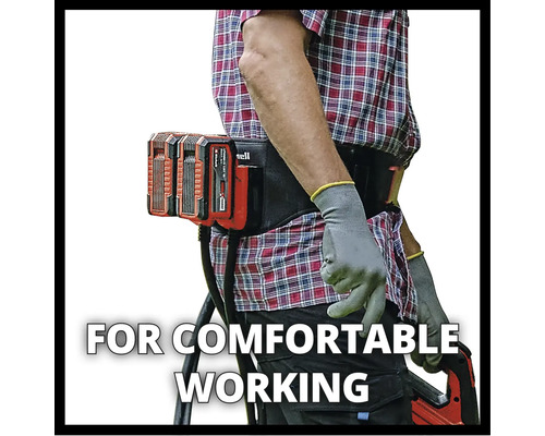 Baterie na opasku pro pohodlnou práci