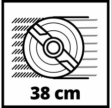 Symbol pro délku nože 38 centimetrů