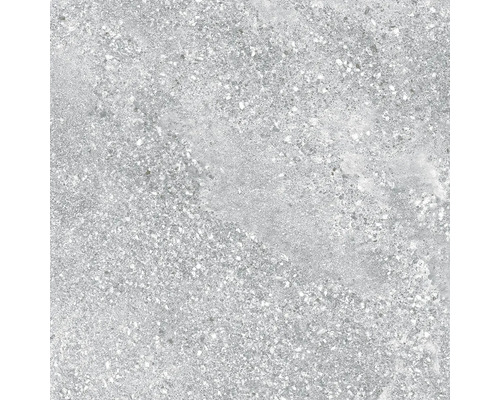 Šedá podlahová dlaždice s kamenným vzorem