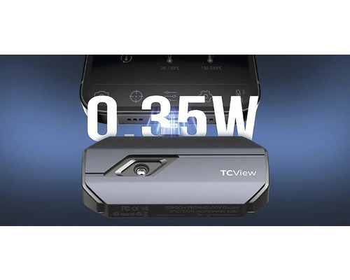 Elektronické nářadí TCView s výkonem 0,35 wattu