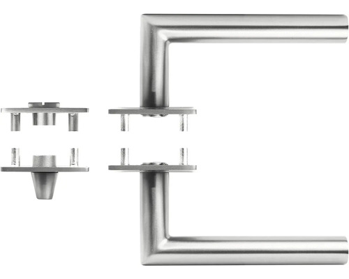 Sada kliky dveří z nerezové oceli s rozetami