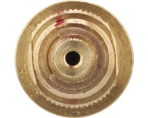 Mosazná kartuše shora